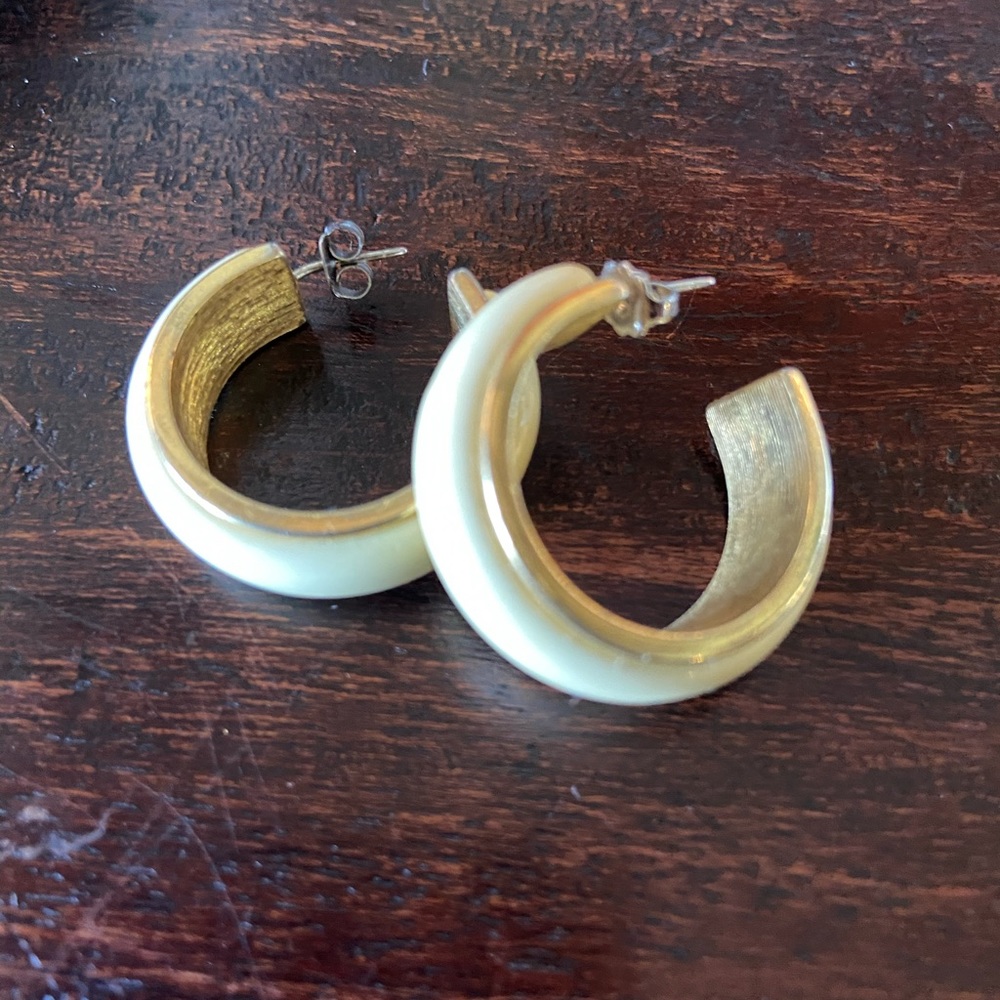 Vintage hoop earrings